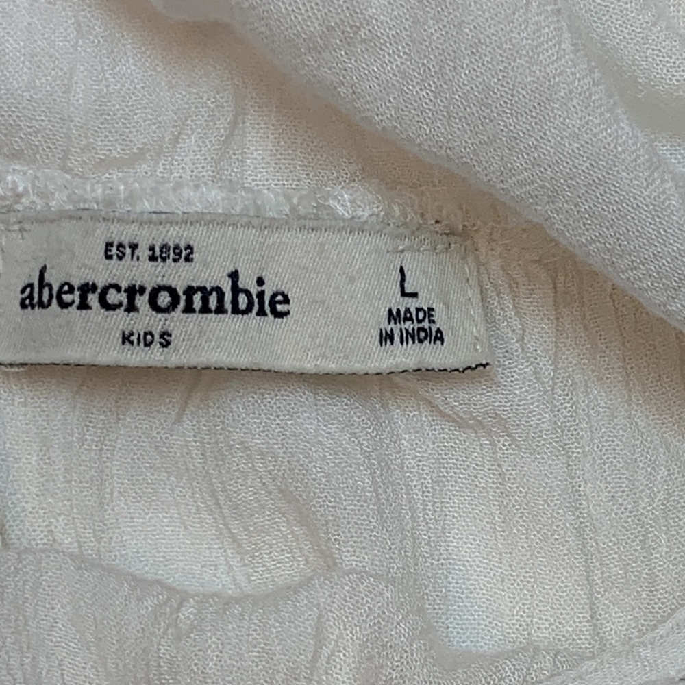 Abercrombie kids 3/4 sleeve blouse. - Picture 7 of 8